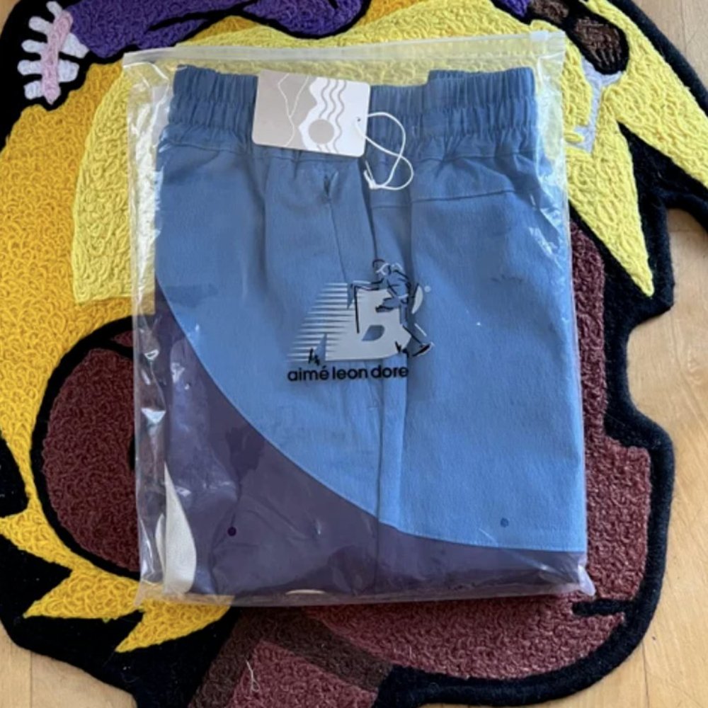 Aime Leon Dore × New Balance ALD Cordura Short Purple / Cream size Medium